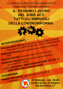 Il pessimo lavoro del Jobs Act